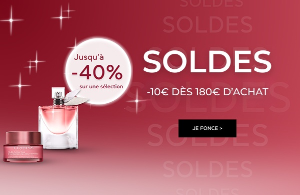 Soldes Hiver 2026 - Jusqu'à -40% sur une sélection d'articles